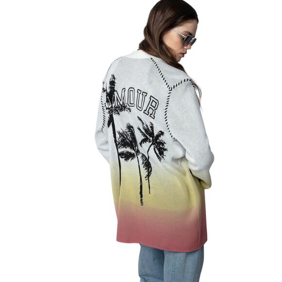 ZADIG & VOLTAIRE Austin Cosmoo Cardigan XS - Picture 2 of 16